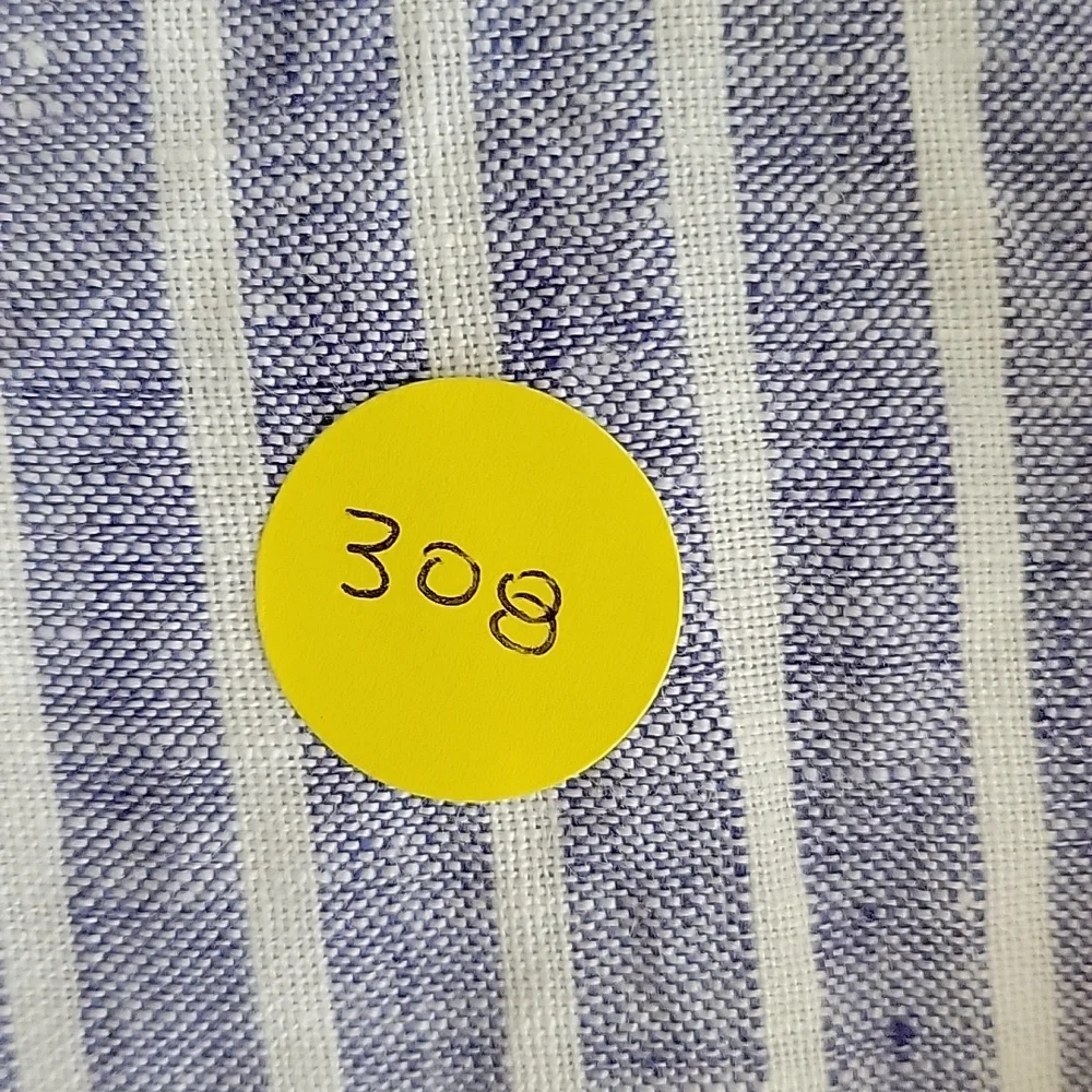 J. JILL Linen Striped Sleeveless Button Up Tunic S - Picture 8 of 8